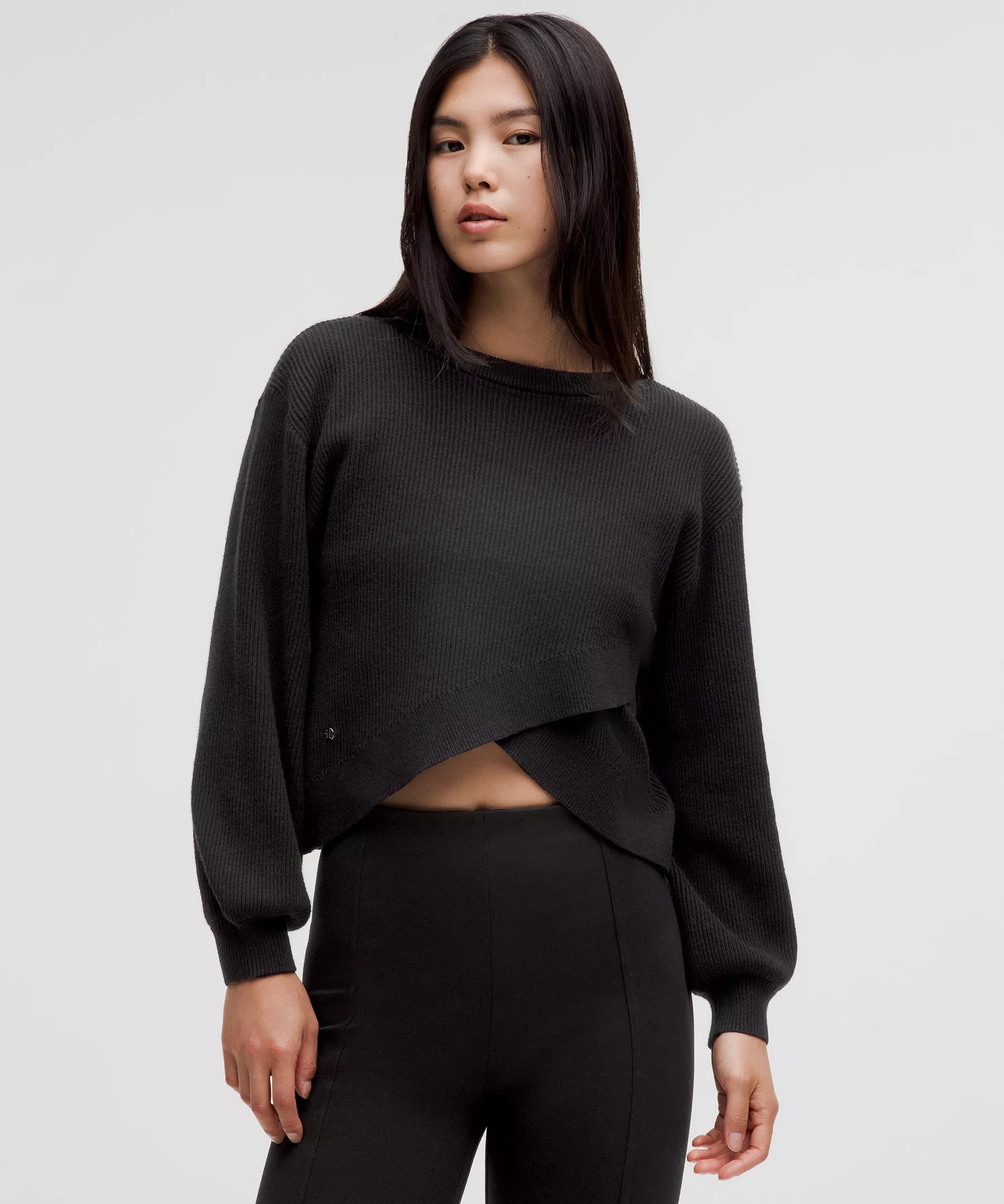 Reversible Crossover Sweater - 6