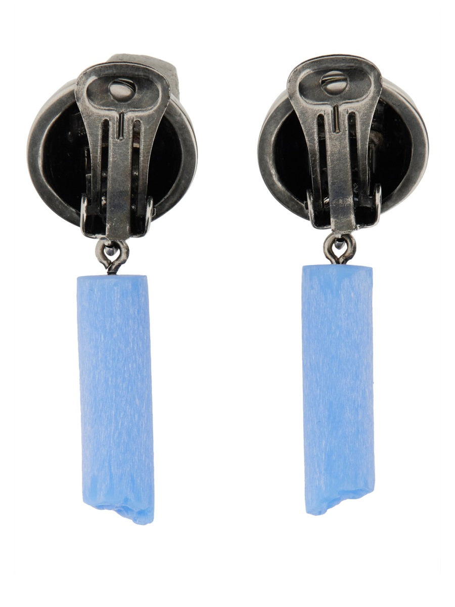 Moschino Women Logo Earrings - 2