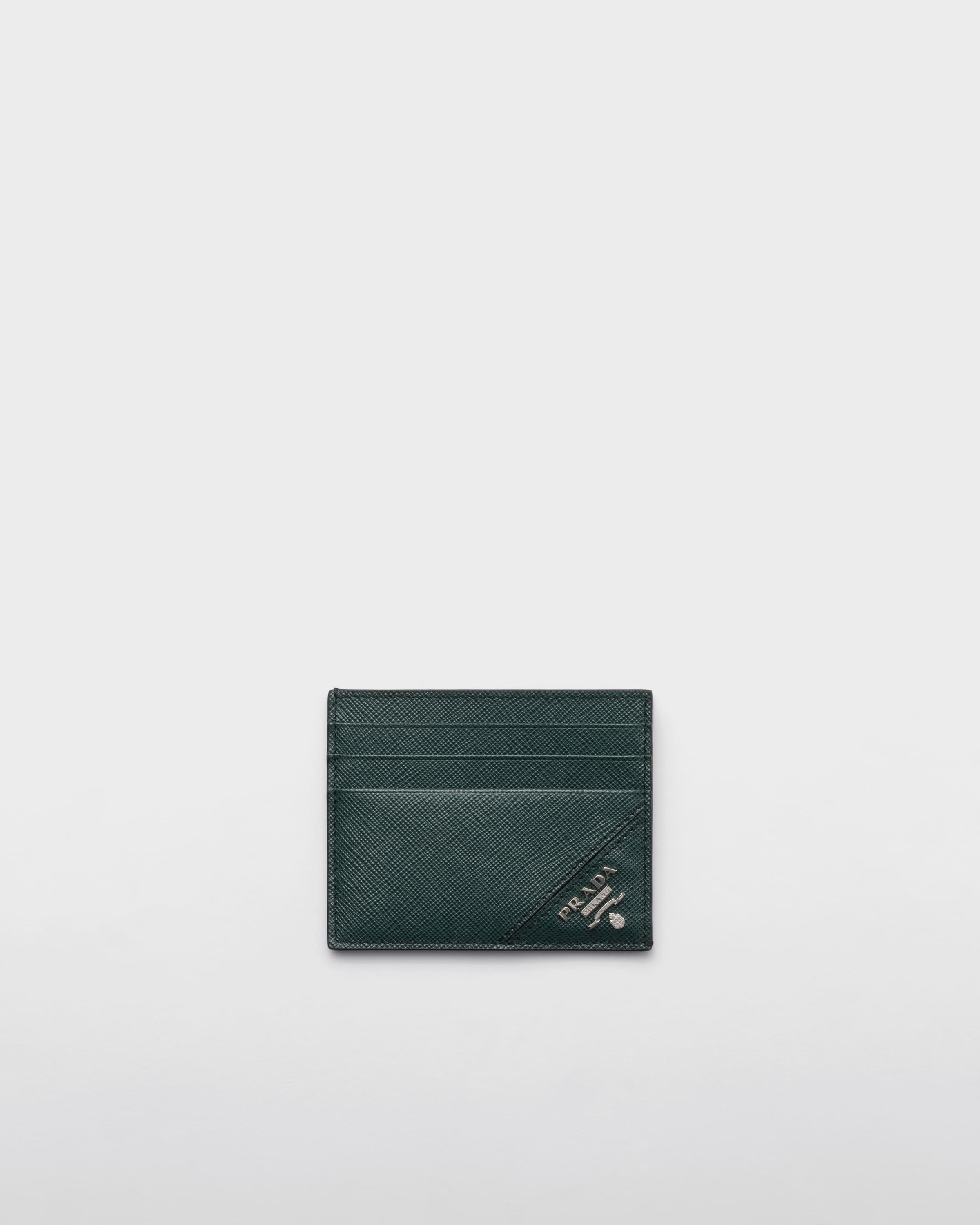 Saffiano Leather Card Holder - 1