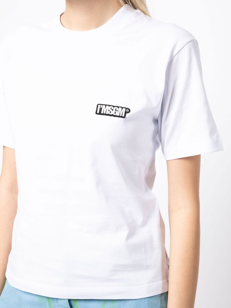 logo-patch short-sleeve T-shirt 5