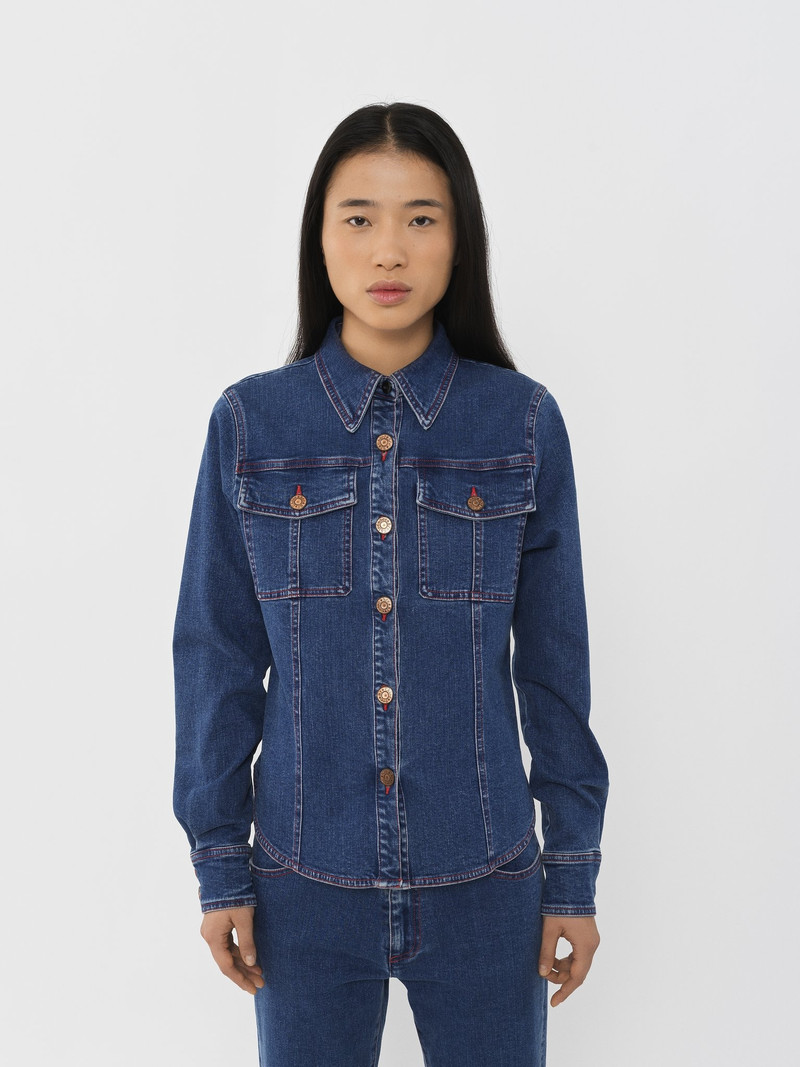See by Chloé SIGNATURE DENIM SHIRT outlook