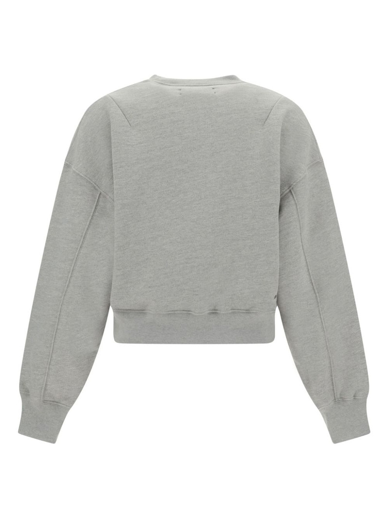 AMIRI cropped sweatshirt outlook