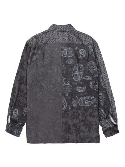 Engineered Garments patchwork cotton shirt outlook