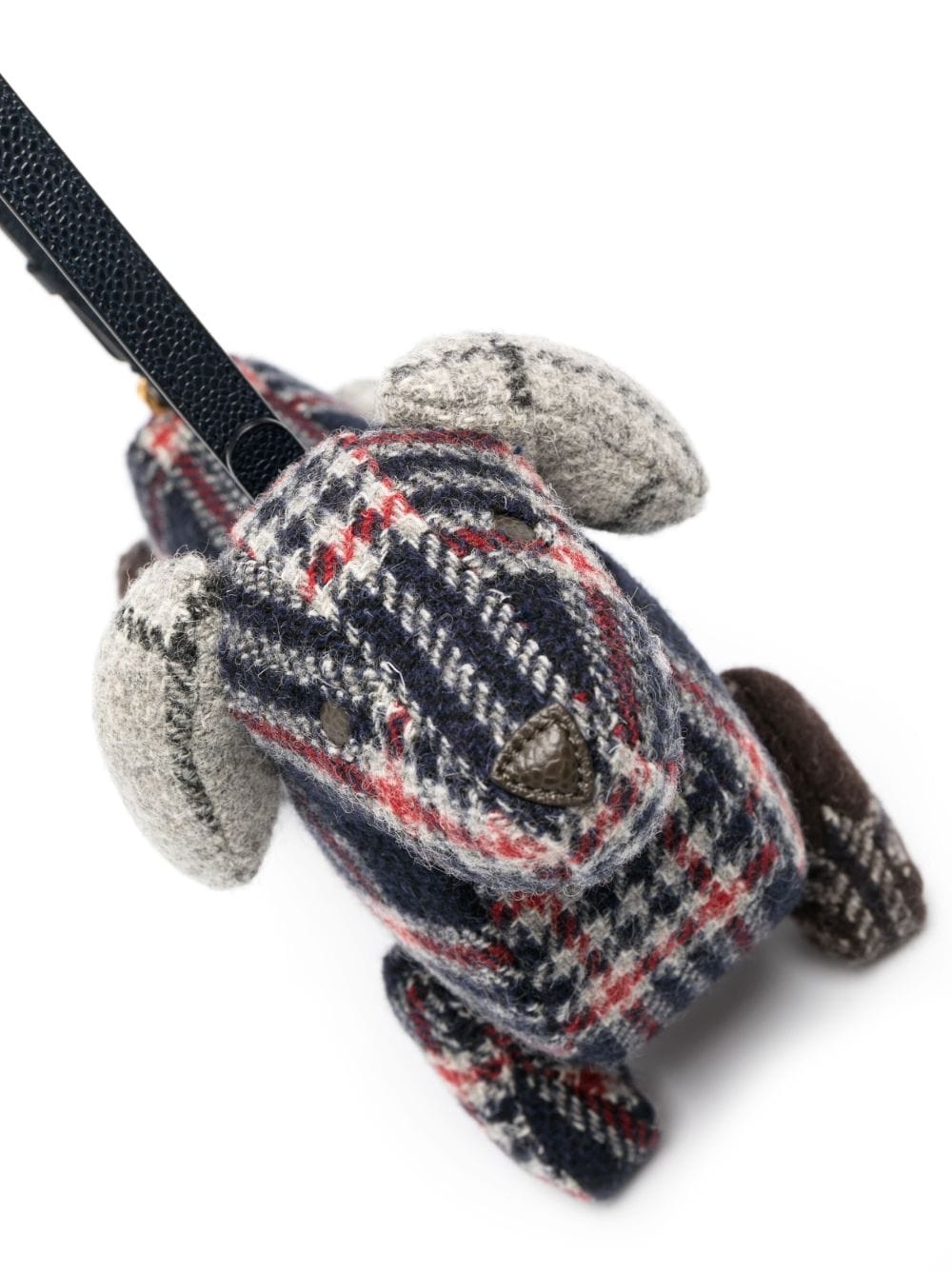 Hector plaid-check wool shoulder bag - 4