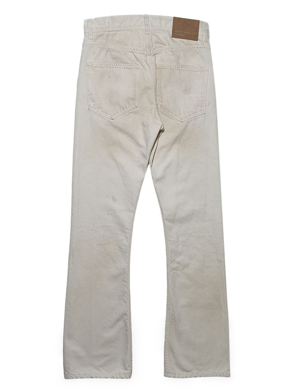 distressed cotton jeans - 2
