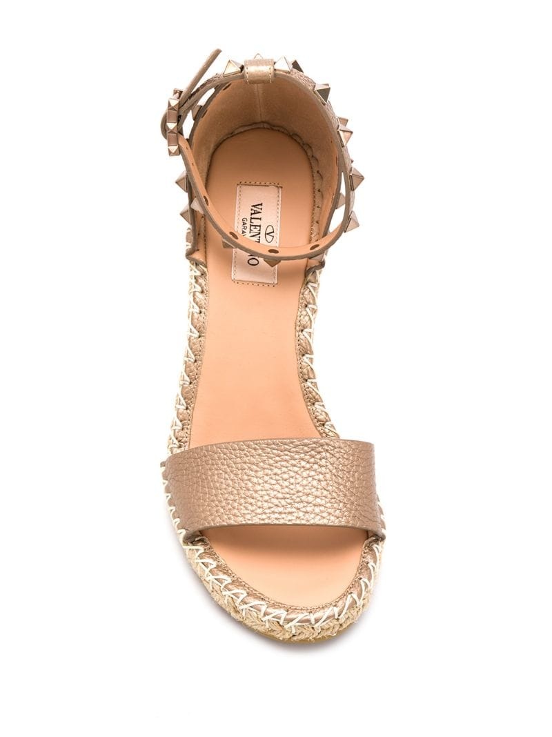 Rockstud wedge espadrilles - 4