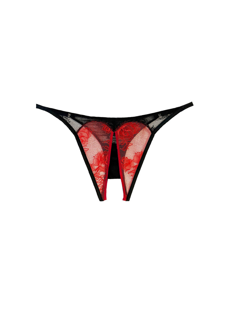 Bouquet Lace Ouvert Panty 1