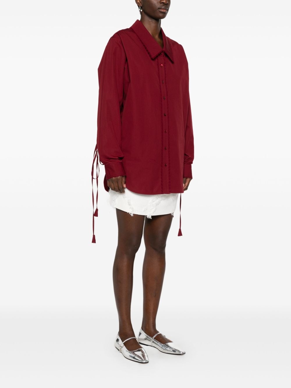 cotton poplin shirt - 3