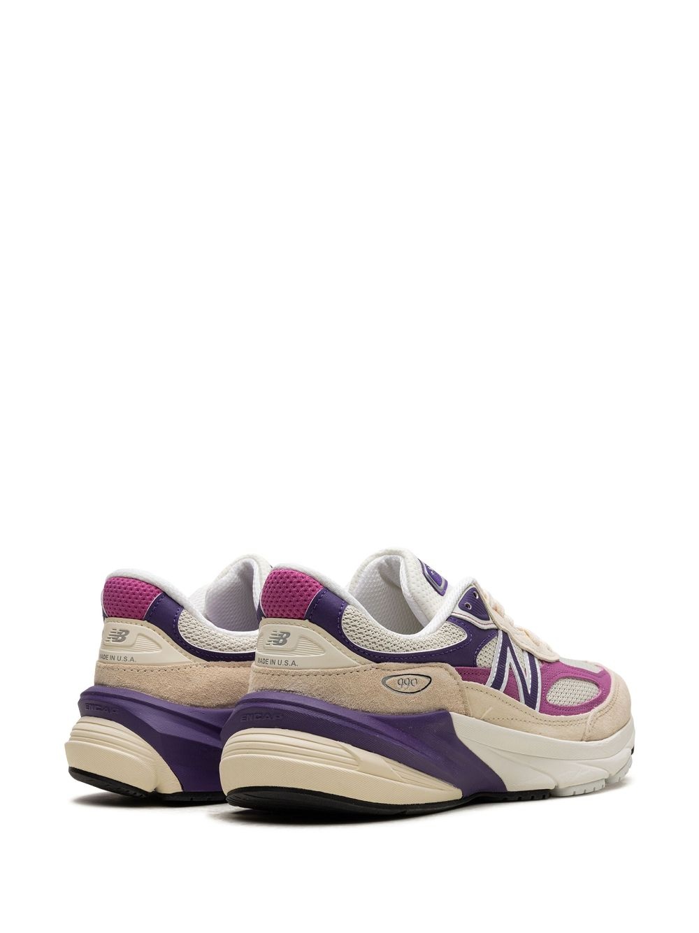 990v6 "Made in USA - Macadamia Nut Magenta" sneakers - 3