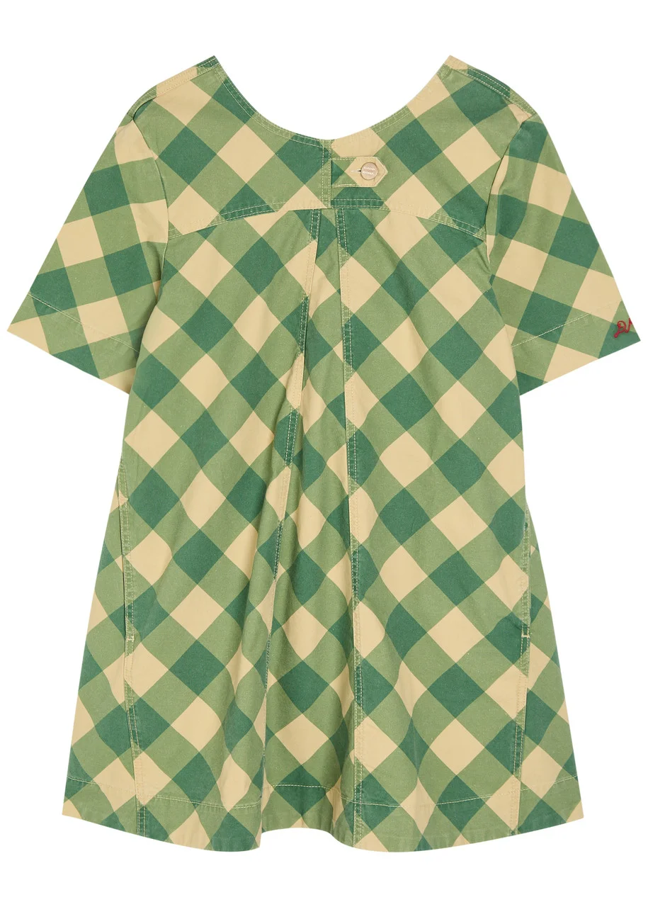 Damson Madder Bridget Reversible Cotton Mini Dress - 1