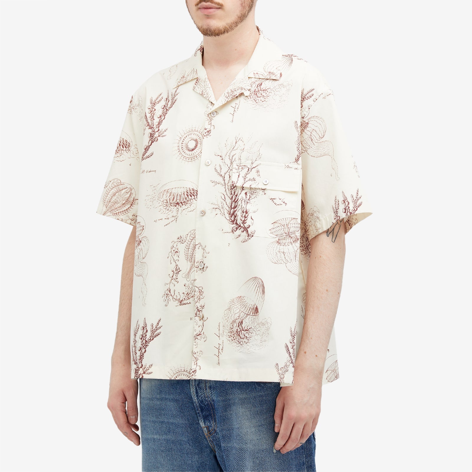 Wooyoungmi Marine Print Vacation Shirt - 2