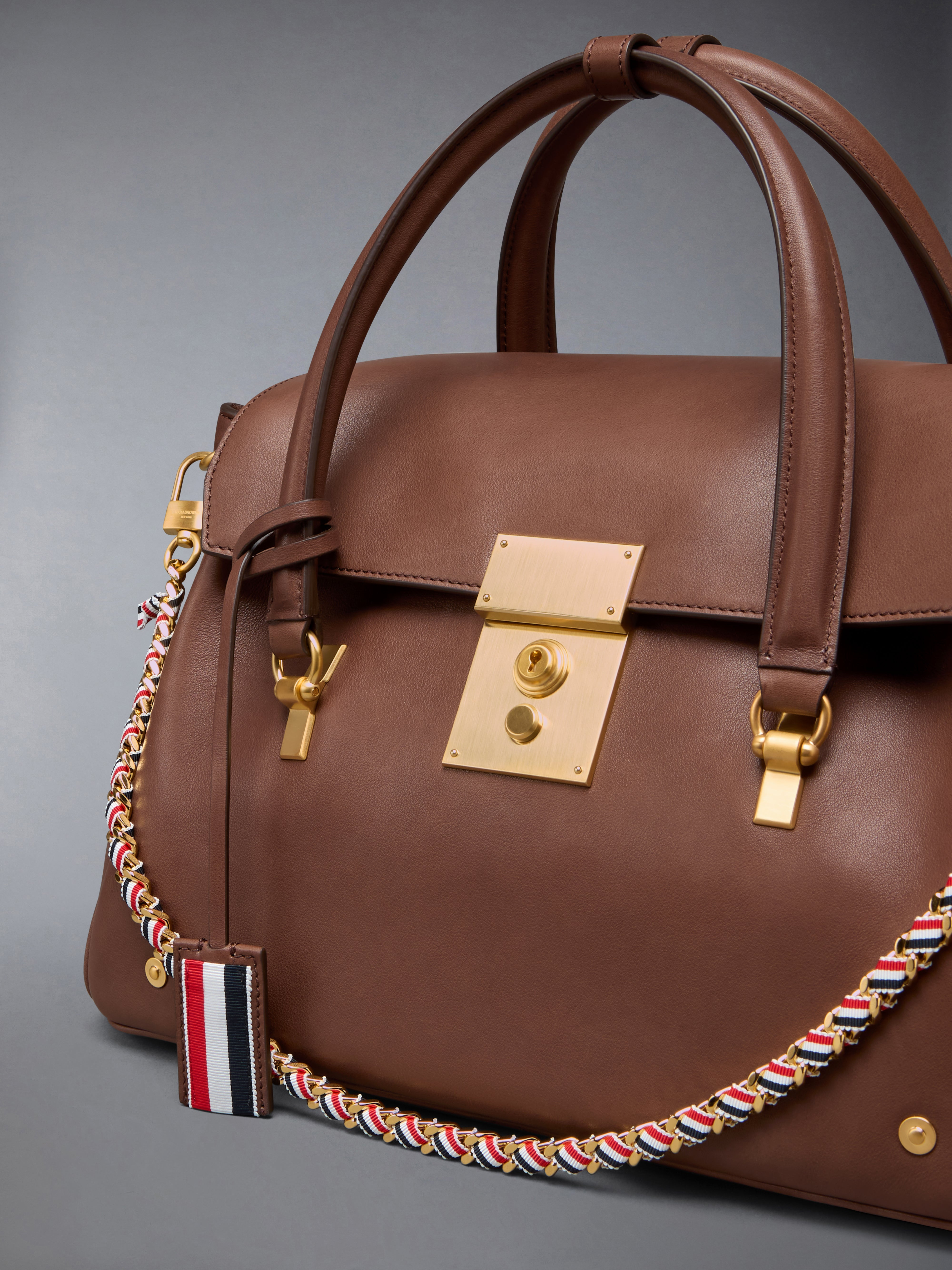 BOLTON BAG IN SOFT CALF LEATHER - 5