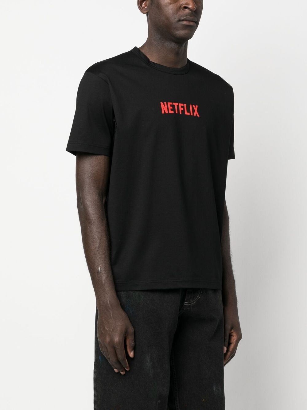 Netflix-print cotton T-shirt - 3