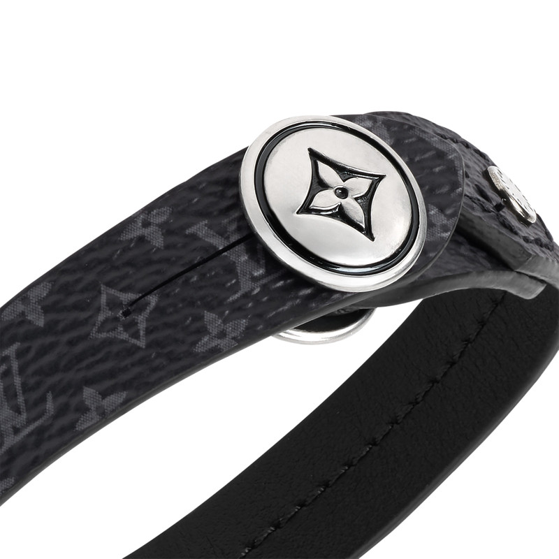 LV Studs Leather Bracelet 3
