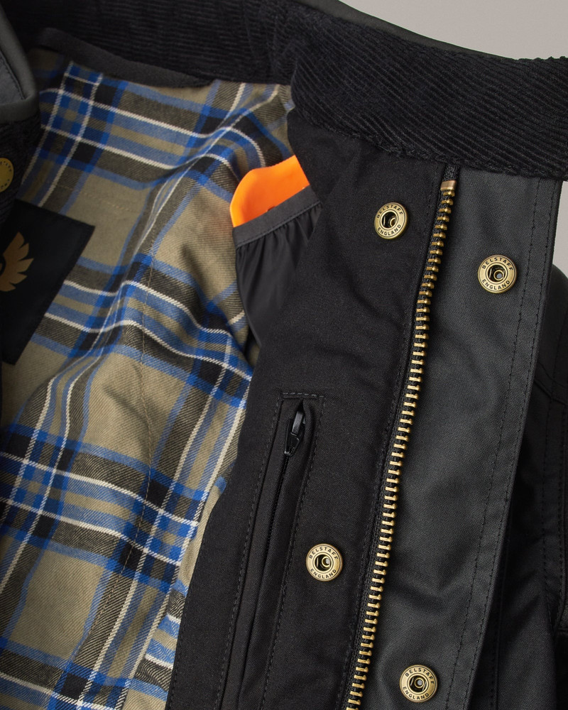 WAYMASTER MOTORCYCLE WAXED COTTON JACKET 8