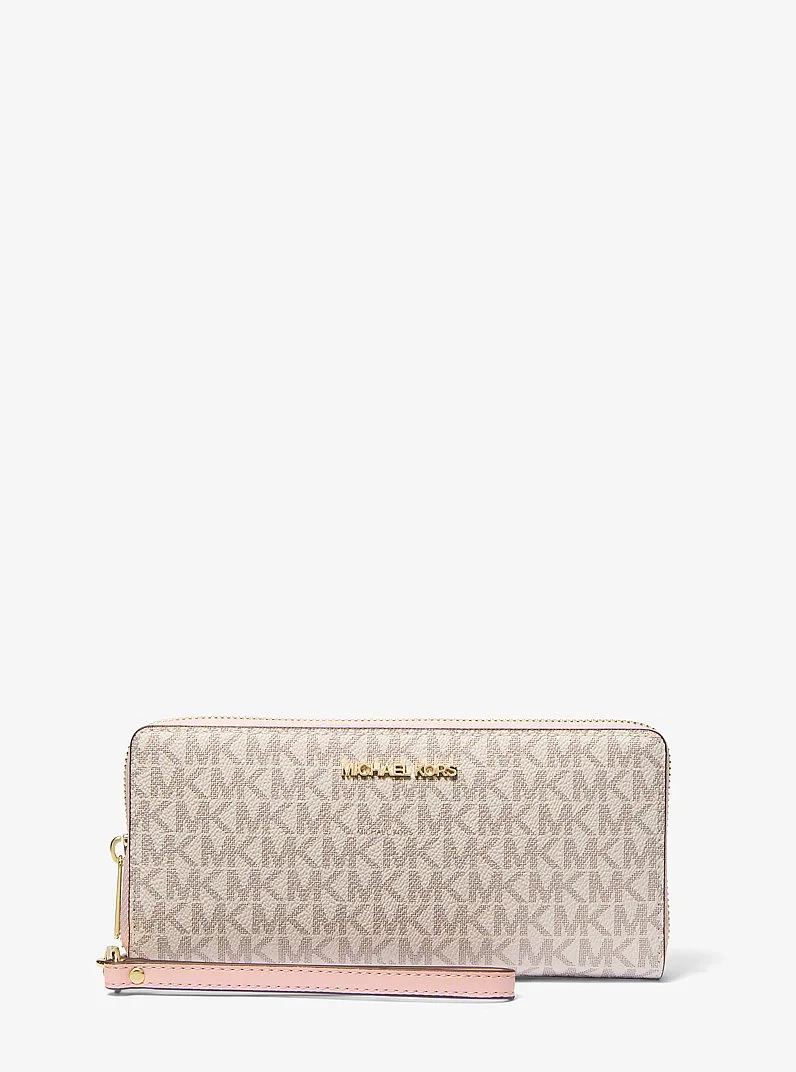 Jet Set Travel Large Logo Continental Wristlet - 1