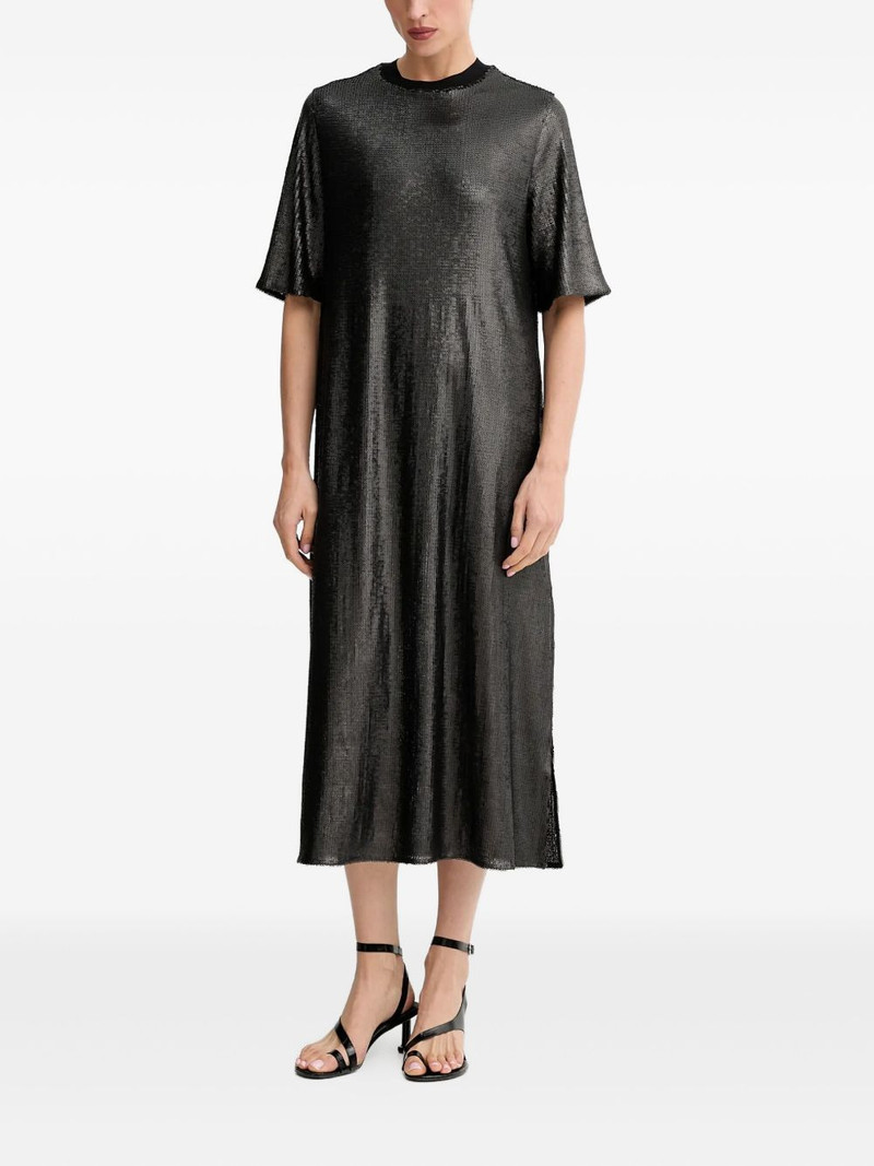 ALLSAINTS Anna sequin-embellishment midi dress outlook