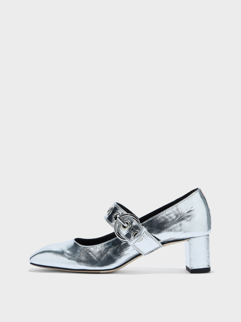 Lina Eyelet Mary-Jane Pumps 1