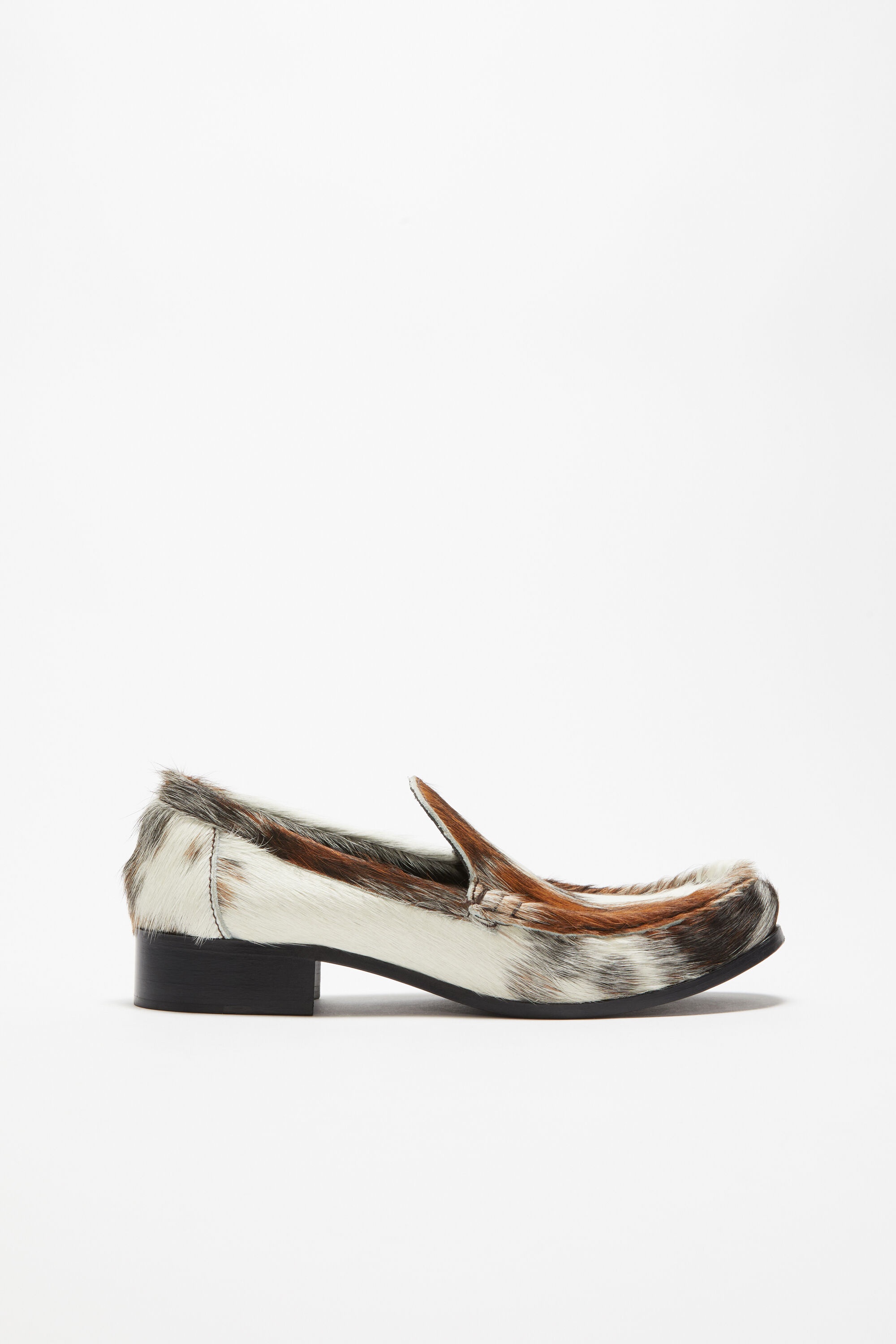 Leather loafers - Multi brown - 1