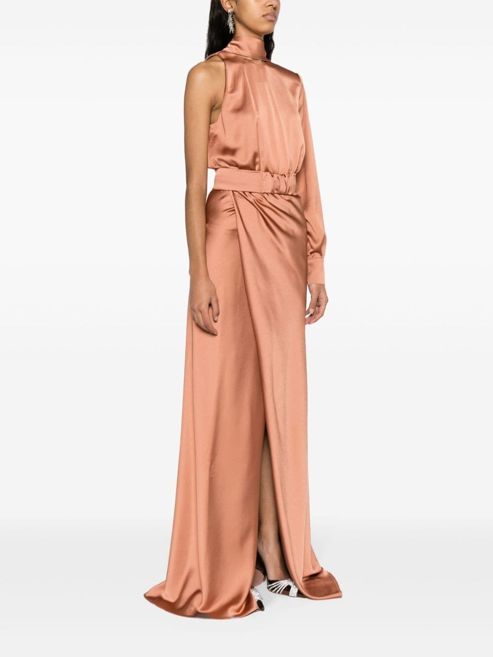 Ansonica satin maxi dress - 3