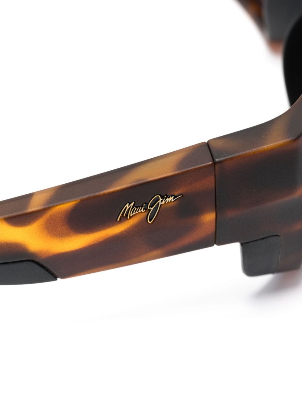 tortoiseshell effect acetate sunglasses - 3