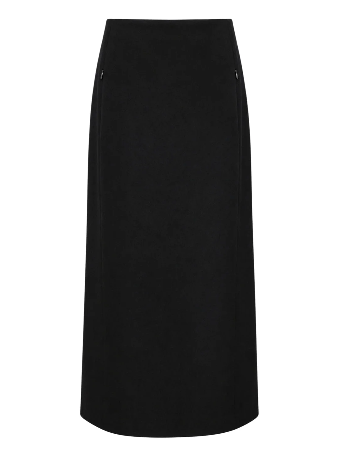 Light Felted Wool Pencil Skirt - 1