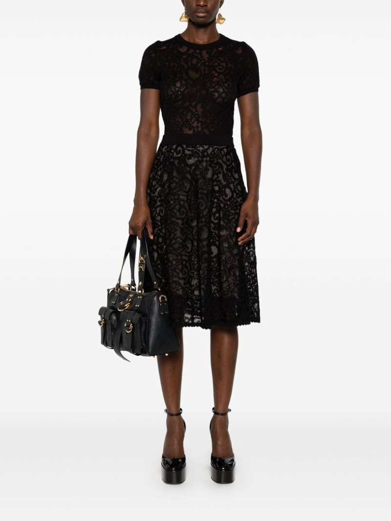 Moschino jacquard knitted top outlook