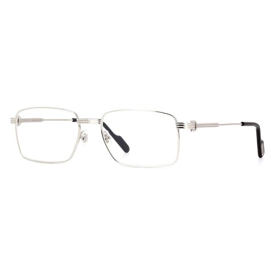 Cartier Premiere de Cartier Demo Rectangular Men's Eyeglasses CT0314O 002 57 - 2