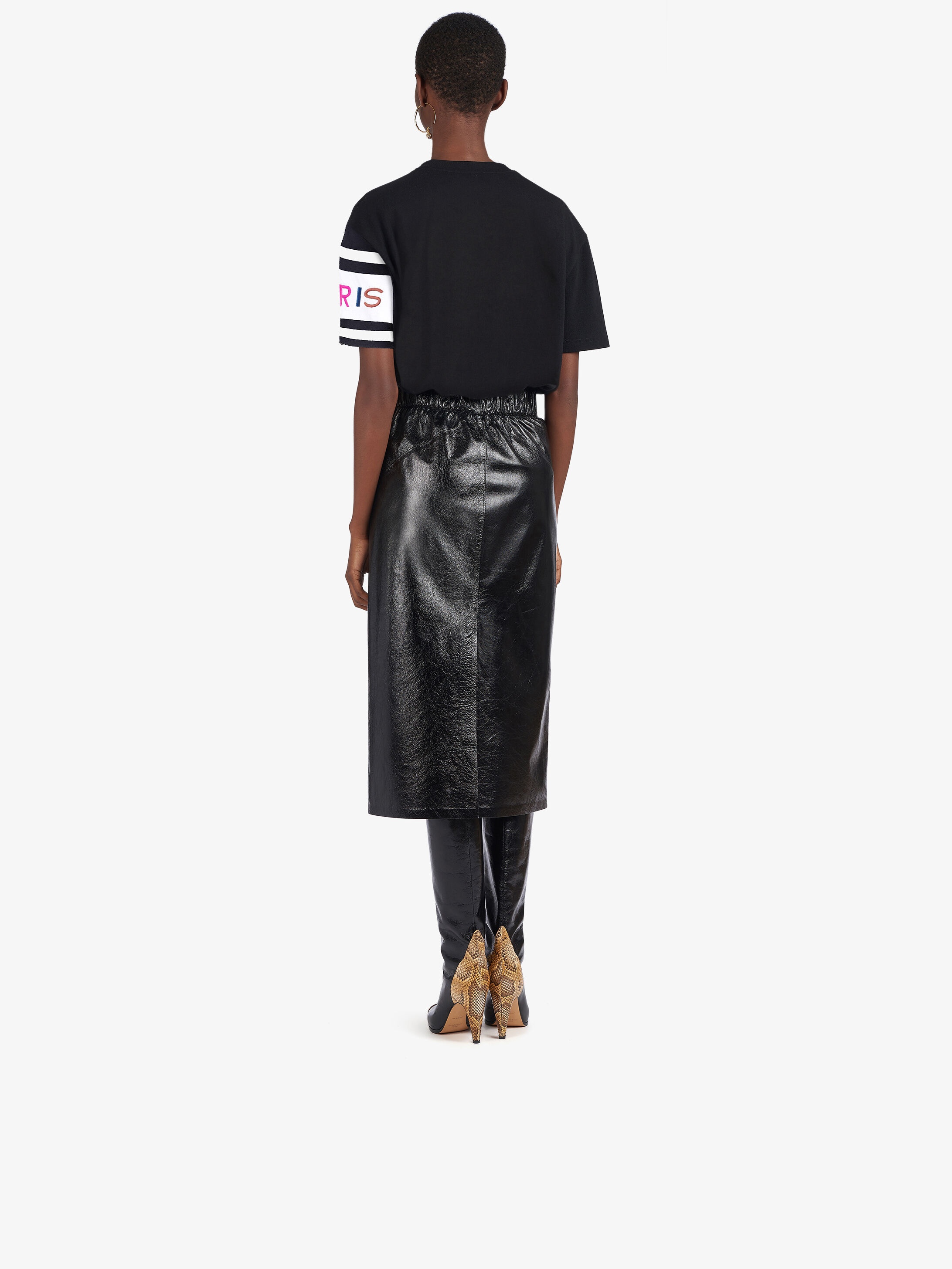 GIVENCHY PARIS embroidered oversized T-shirt - 3