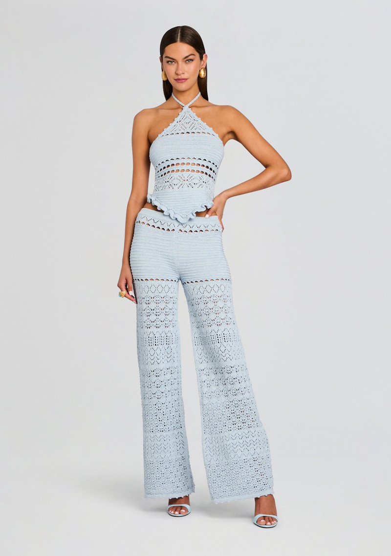 RETROFÊTE ORNELIE CROCHET PANT outlook
