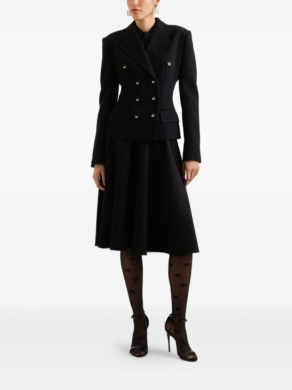 double-breasted tailored blazer - 2