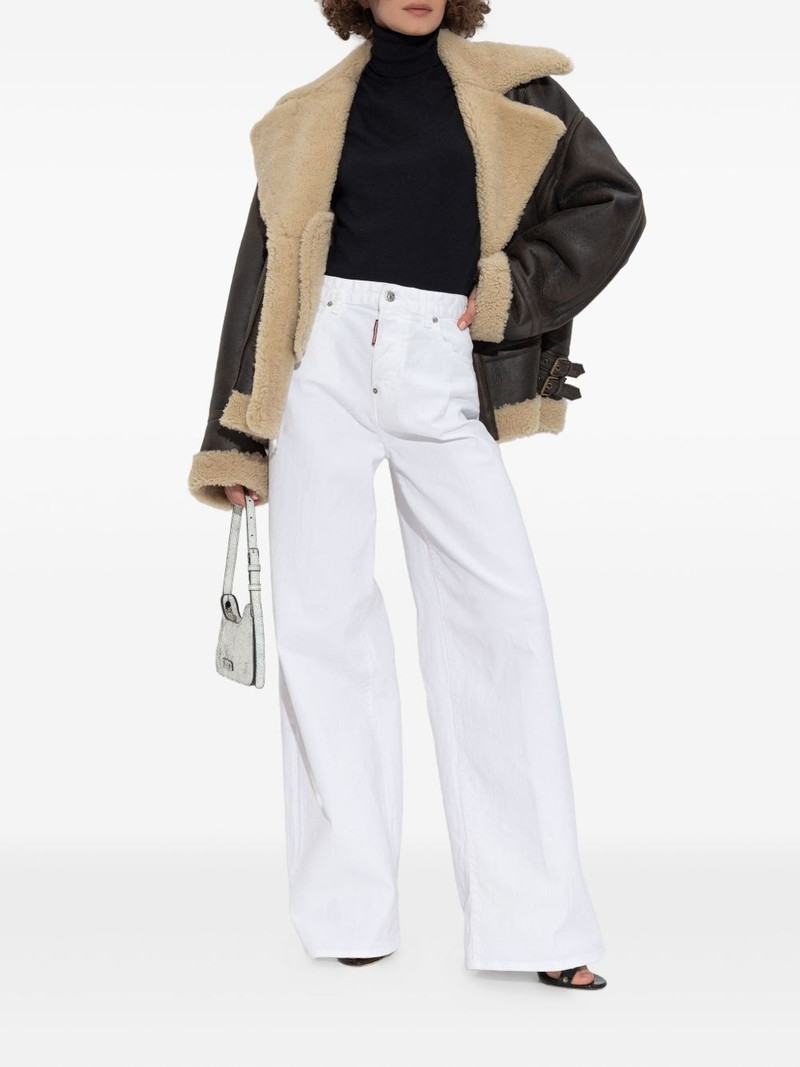 DSQUARED2 logo-patch jeans outlook