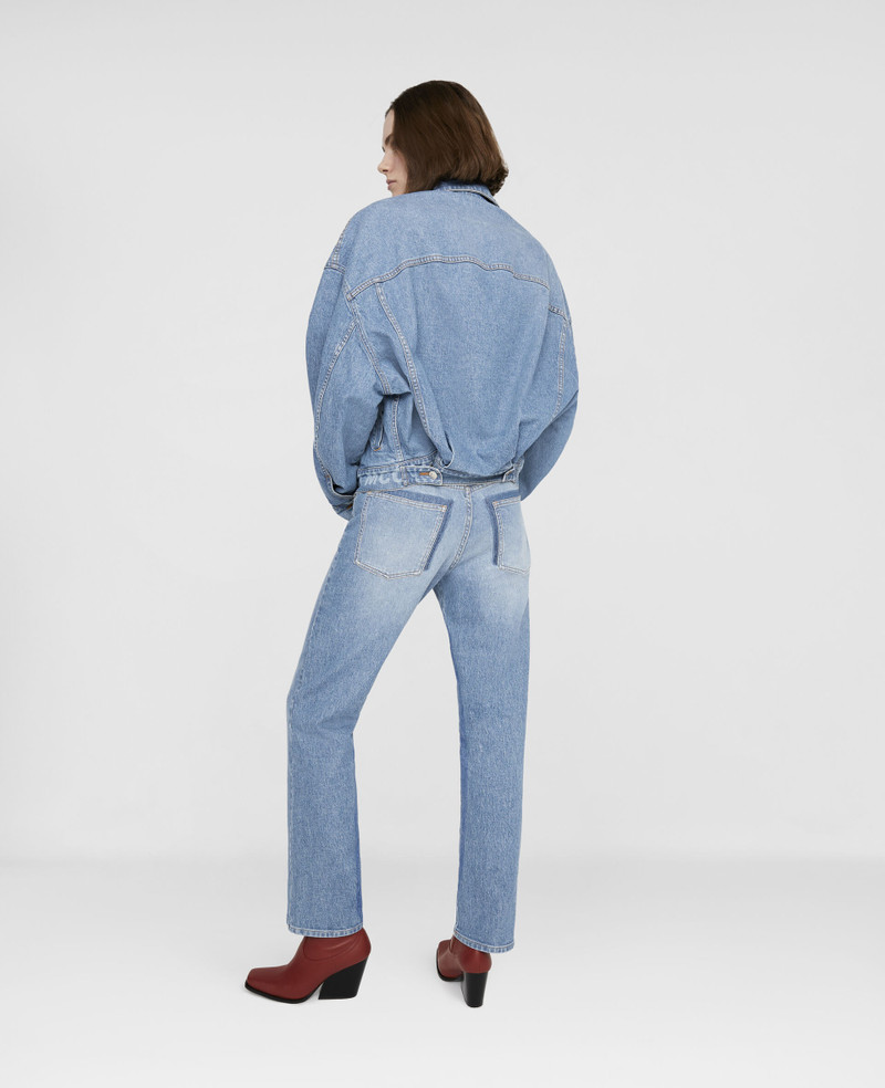 Logo Oversized Denim Jacket 3