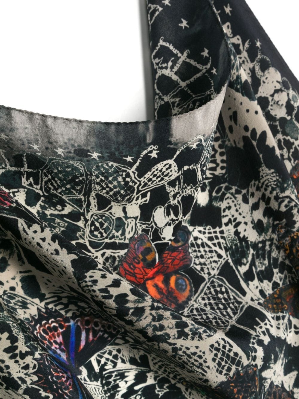 Blondie 70 organic-silk scarf - 3