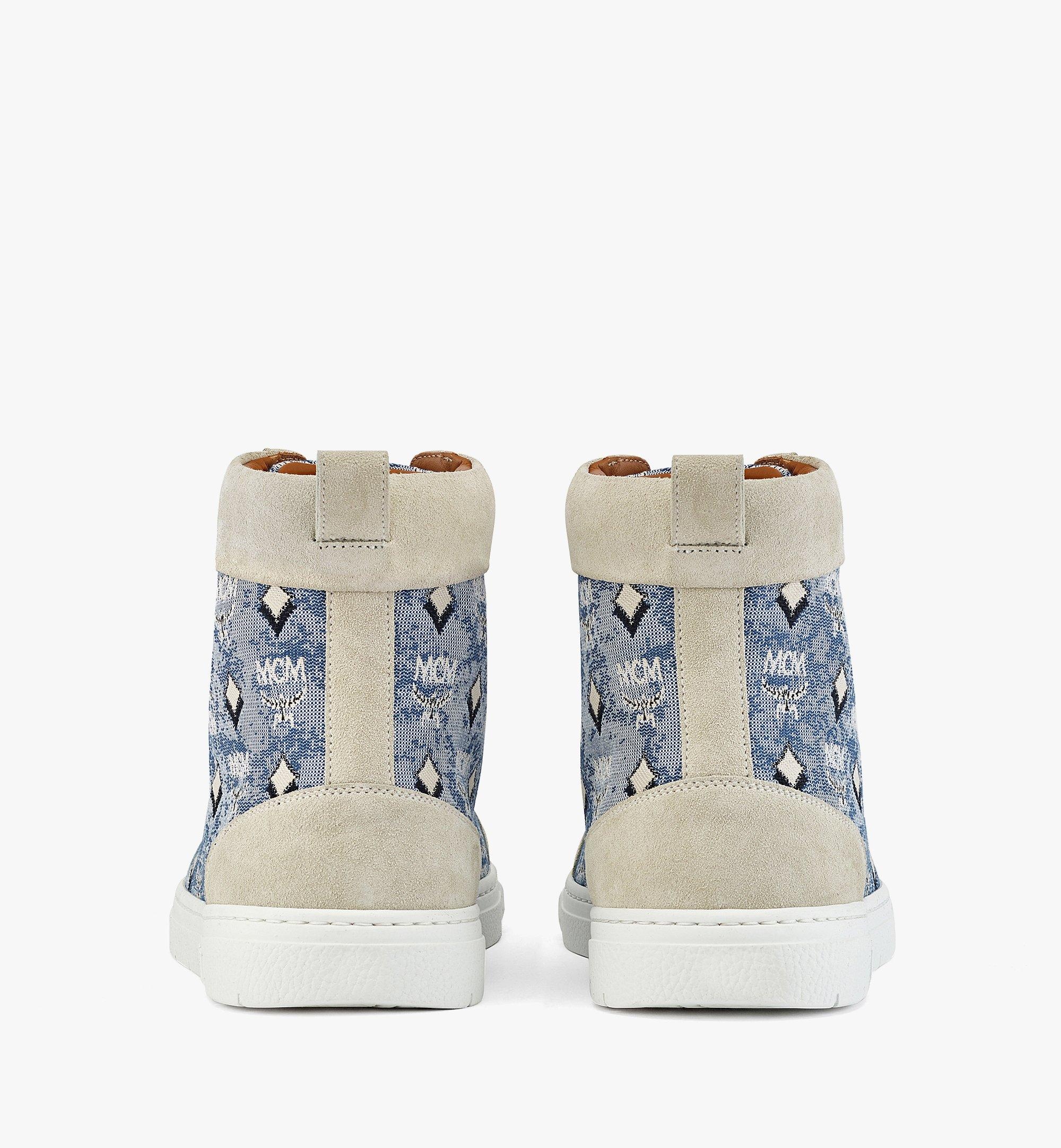Men’s Terrain Hi Sneakers in Vintage Monogram Jacquard - 4