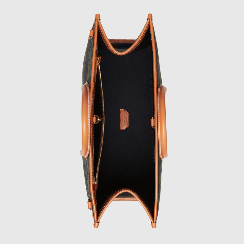 Tote bag with Gucci Script logo 6