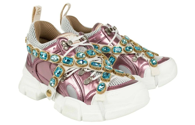 (WMNS) Gucci Flashtrek 'Pink Crystals' 537133-DORA0-5860 - 3