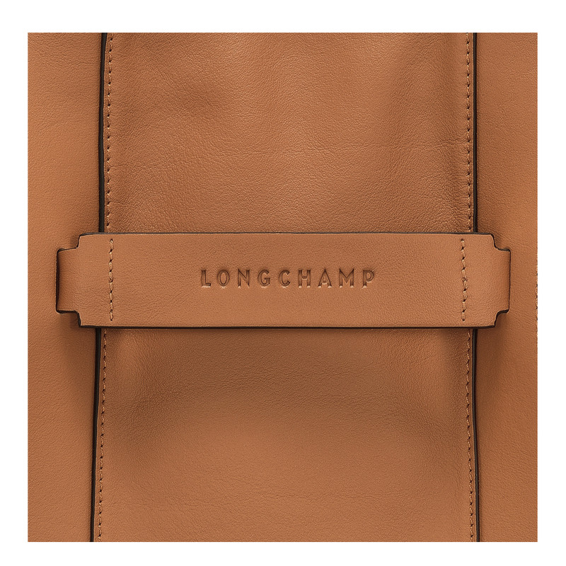 Longchamp 3D L Tote bag Natural - Leather 3