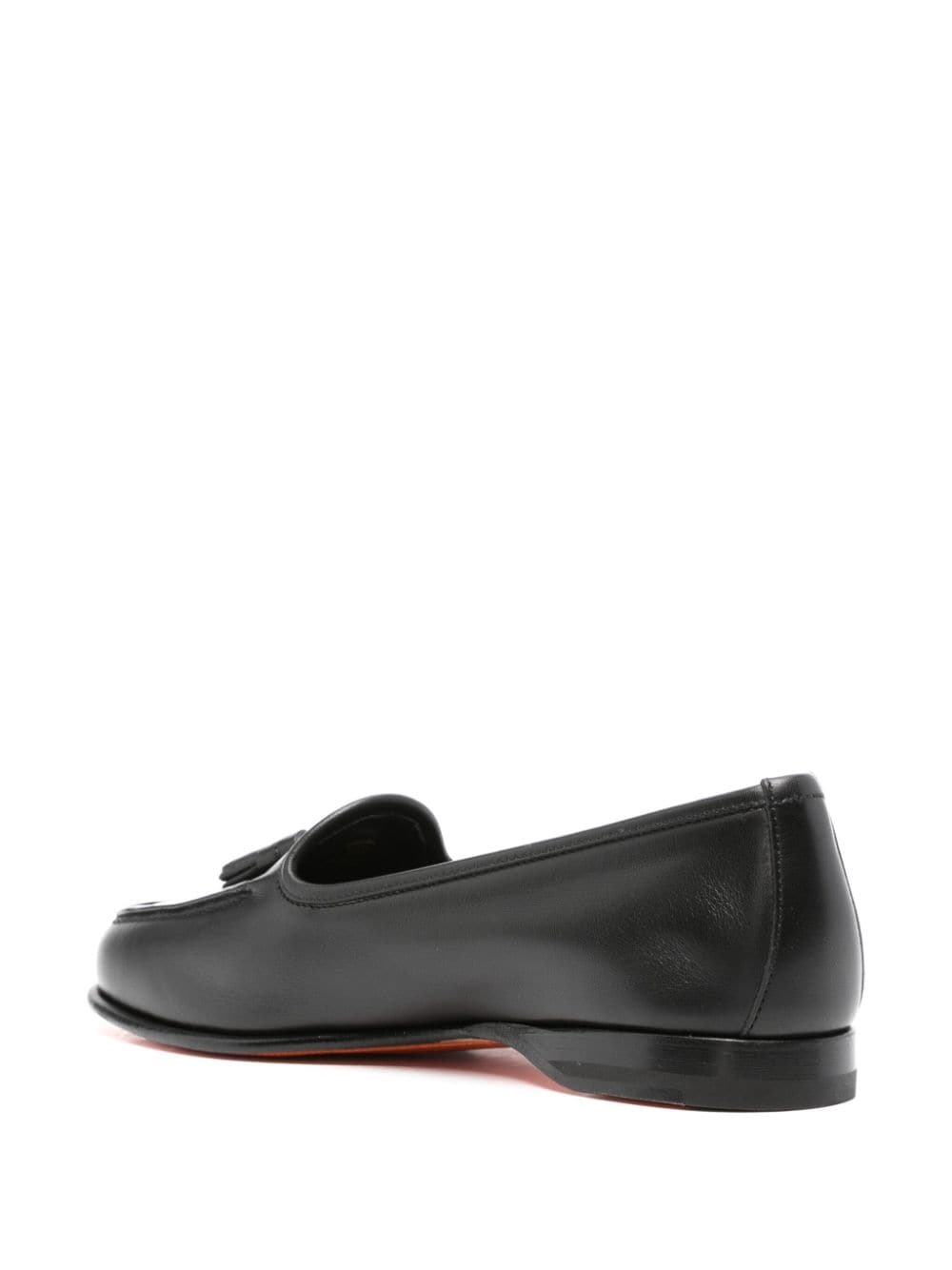tassel-detail leather loafers - 3