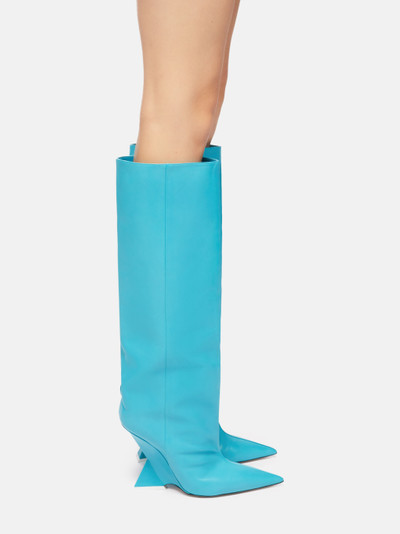 THE ATTICO ''CHEOPE'' TURQUOISE TUBE BOOT outlook