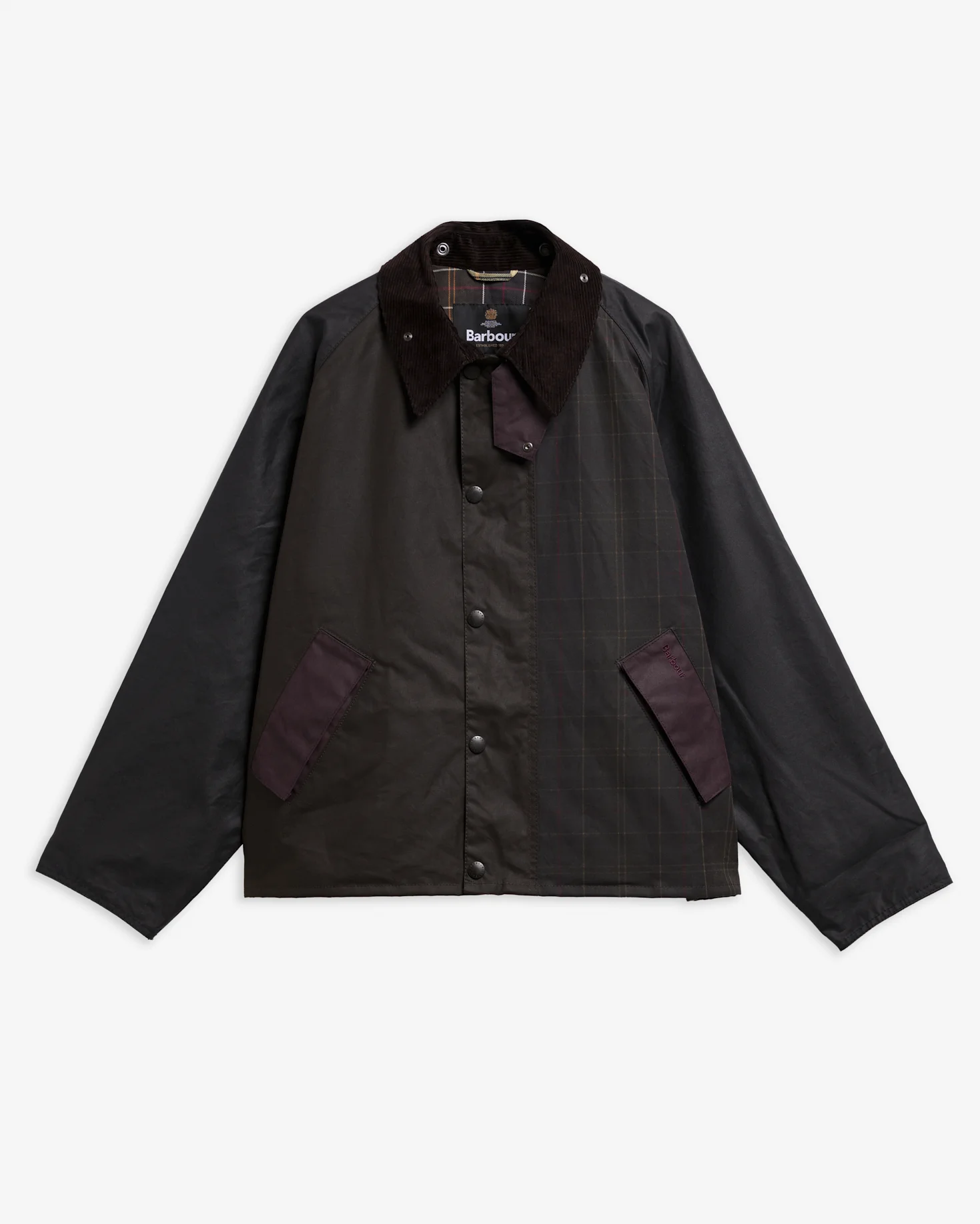 Patchwork Transport Waxed Jacket - 1