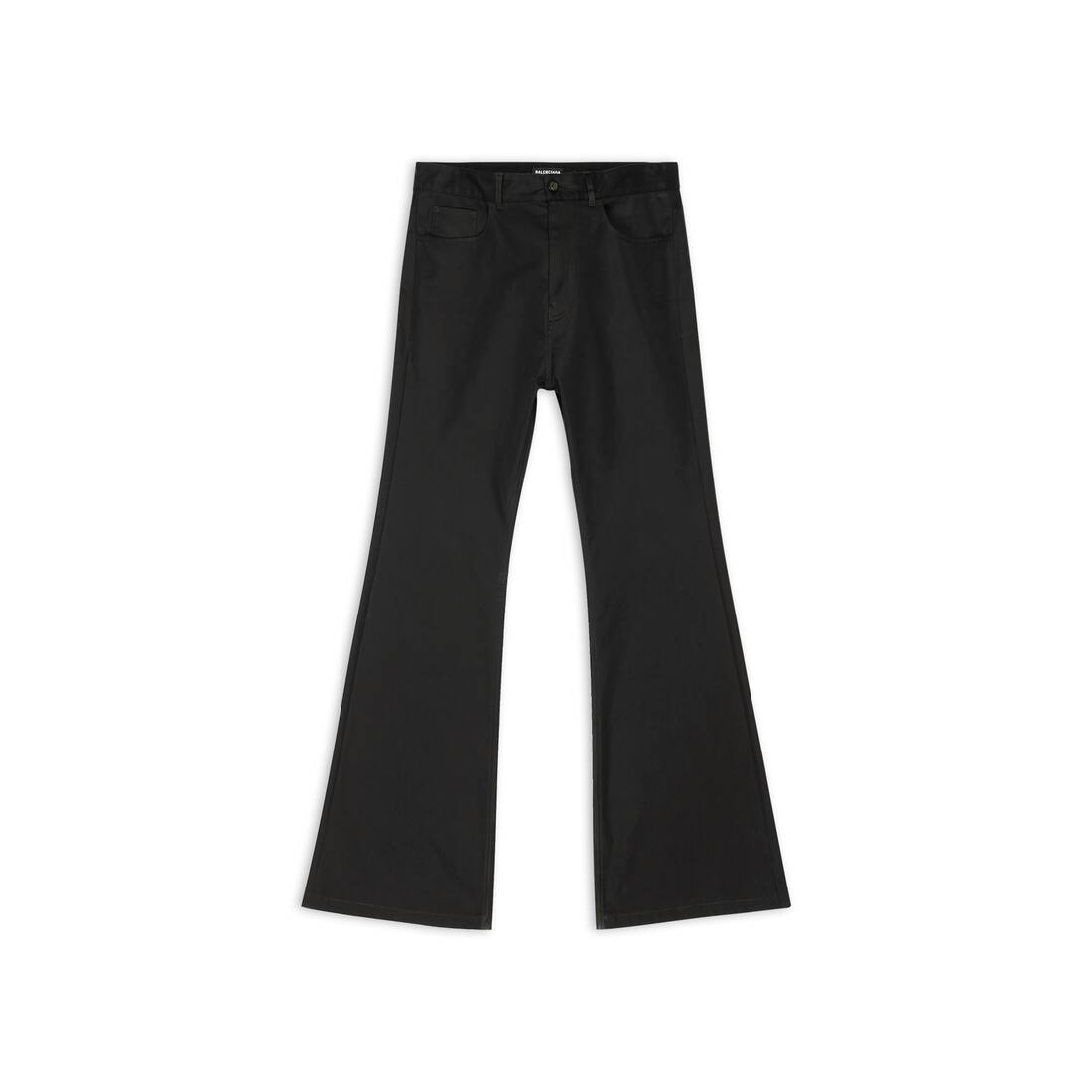 Flared Pants in Black - 1