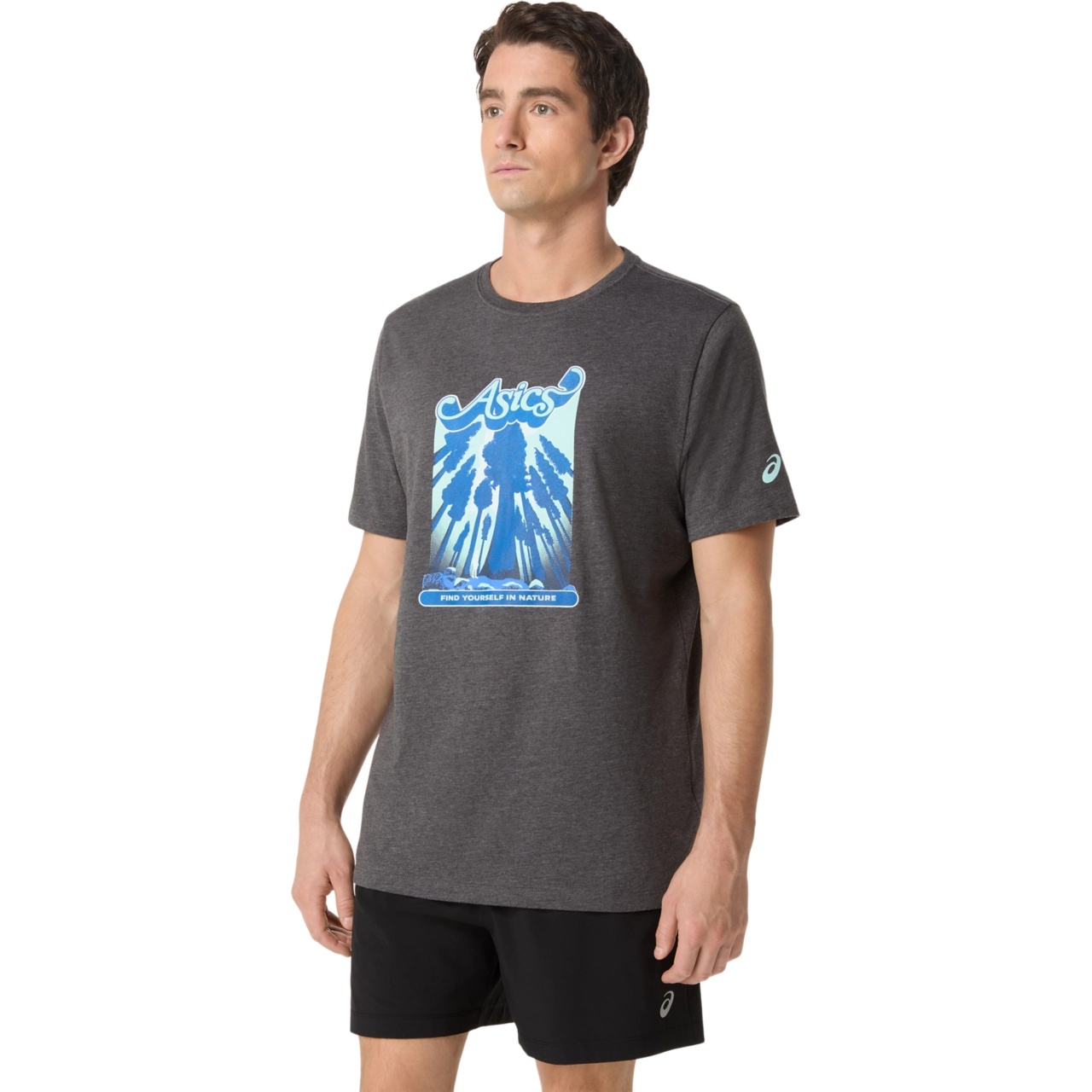 UNISEX ASICS WANDER SHORT SLEEVE TEE - 3