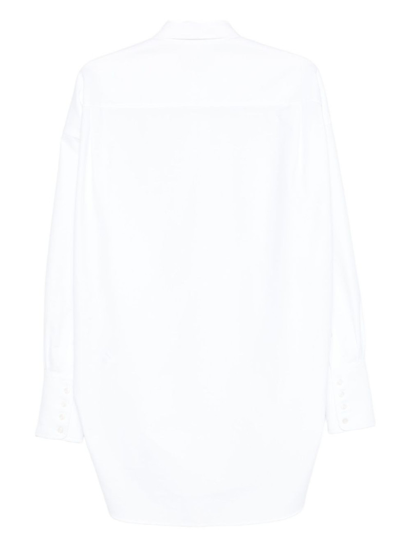 DARKPARK long-sleeve curved-hem shirt outlook