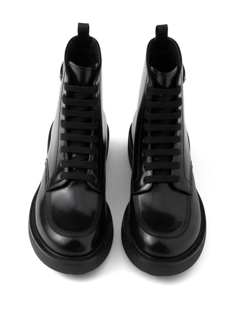 brushed-leather boots 4