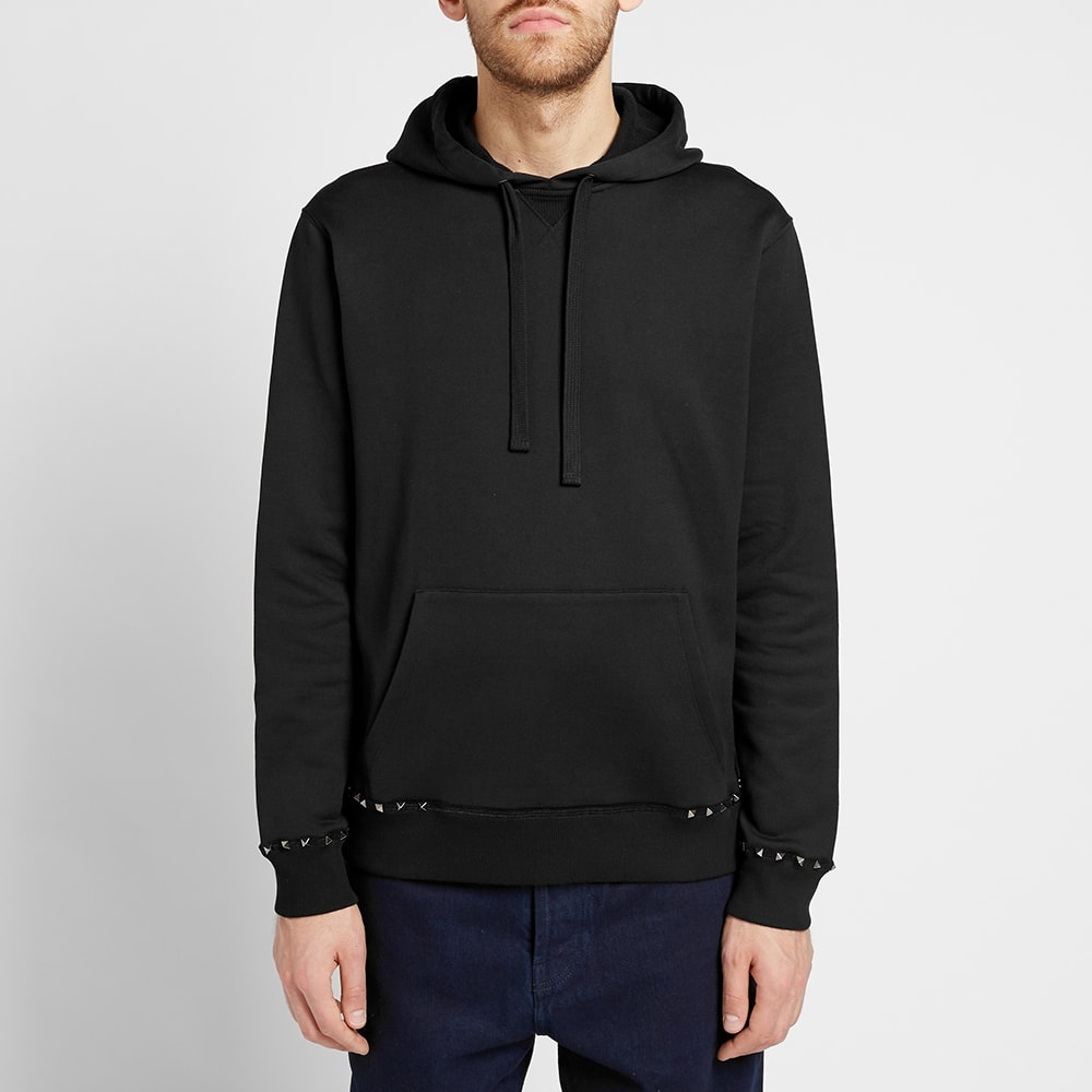 Valentino Rockstud Hem & Cuff Popover Hoody - 6