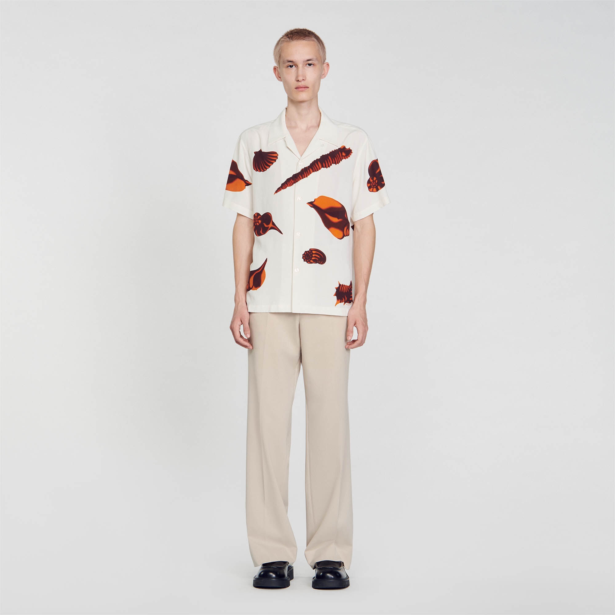 SEASHELL PATTERN SHIRT - 3