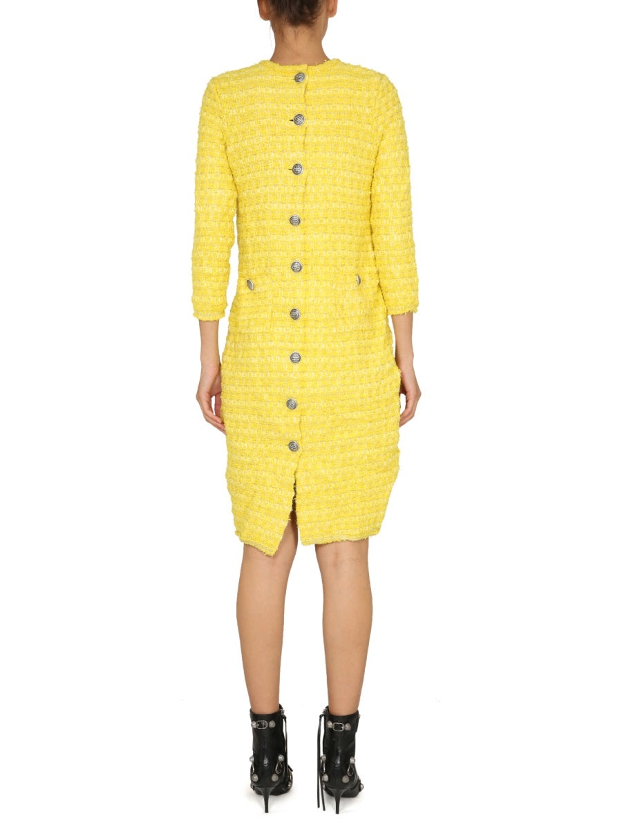 Balenciaga Women Back-To-Front Short Dress - 3