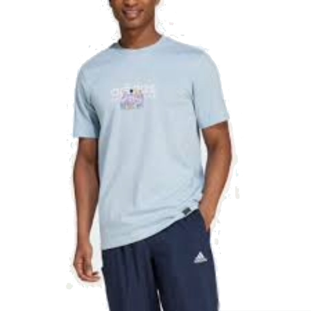 adidas HK Race T-Shirt Asia Sizing 'Blue' IX7756 - 3