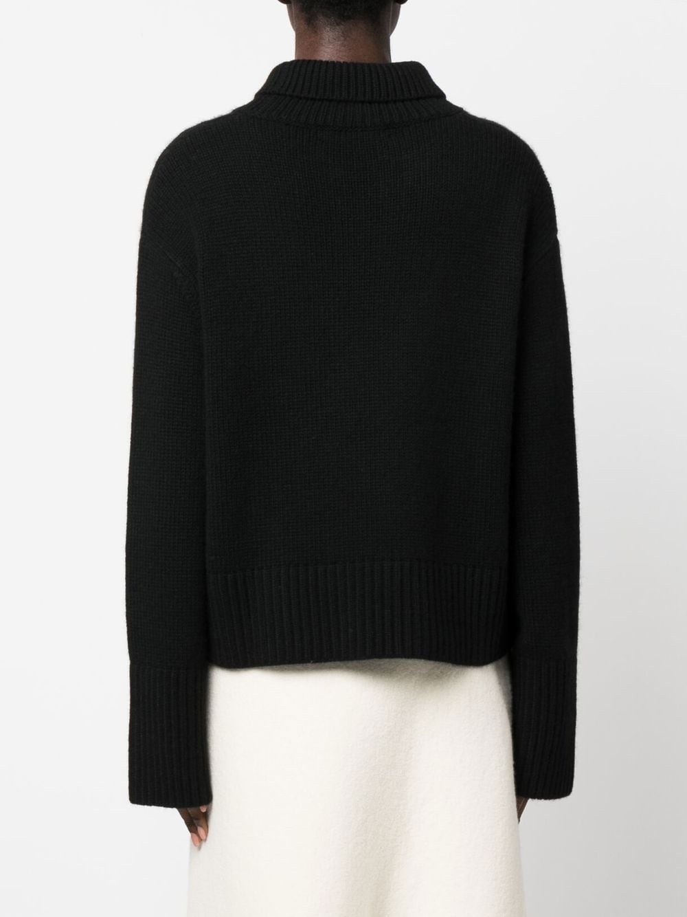 cashmere roll-neck jumper - 4